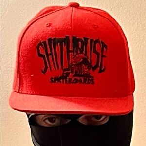 NWOT Red Shithouse Skateboards Cap